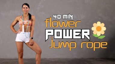 40-Minute Jump Rope Skipping Workout -  HEALTH + AESTHETICS