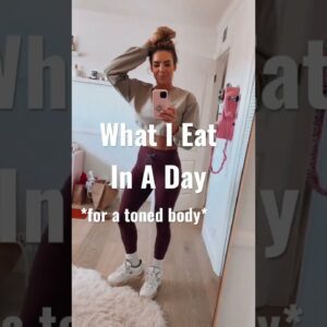 What I Eat In A Day | Easy Meals for a Toned Body #shorts #wieiad #whatieatinaday #weightloss