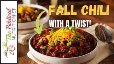 Fall Must-Have! Healthy Chili Recipe Vegetarian-Friendly